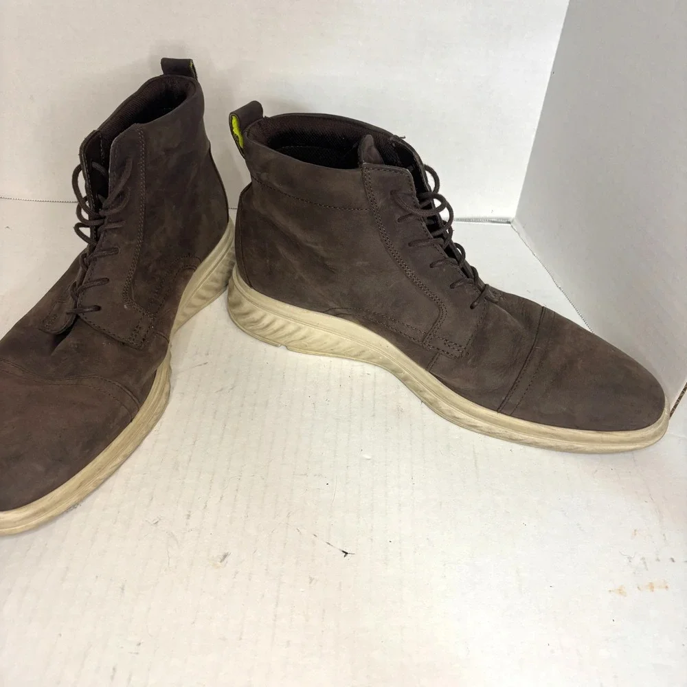 ECCO MEN'S ST.1‎ HYBRID LITE MEN'S TOE CAP BOOT Brown Size 11